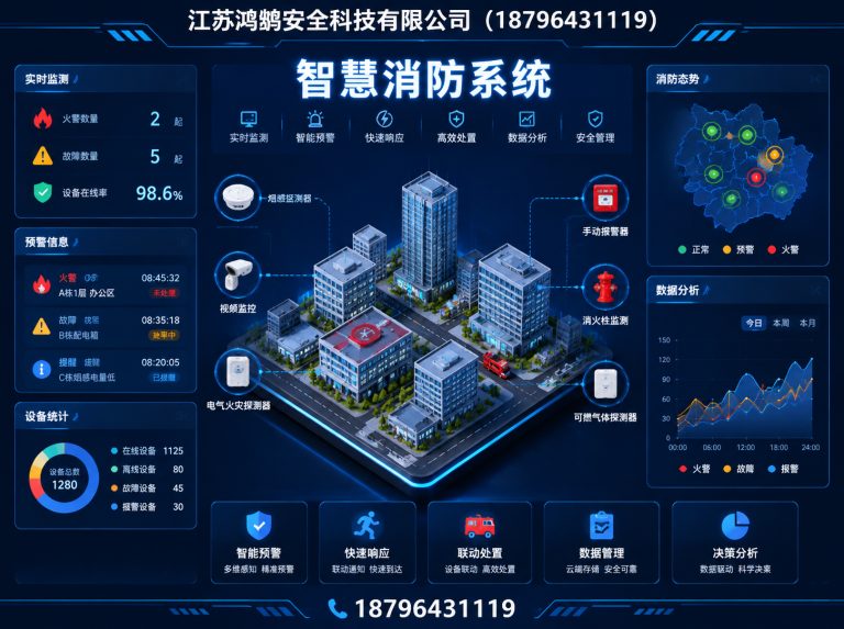 克拉玛依消防通信指挥展示图